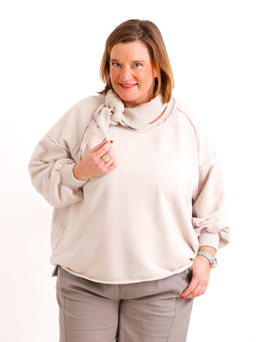 ZOE Dreieckstuch | uni beige