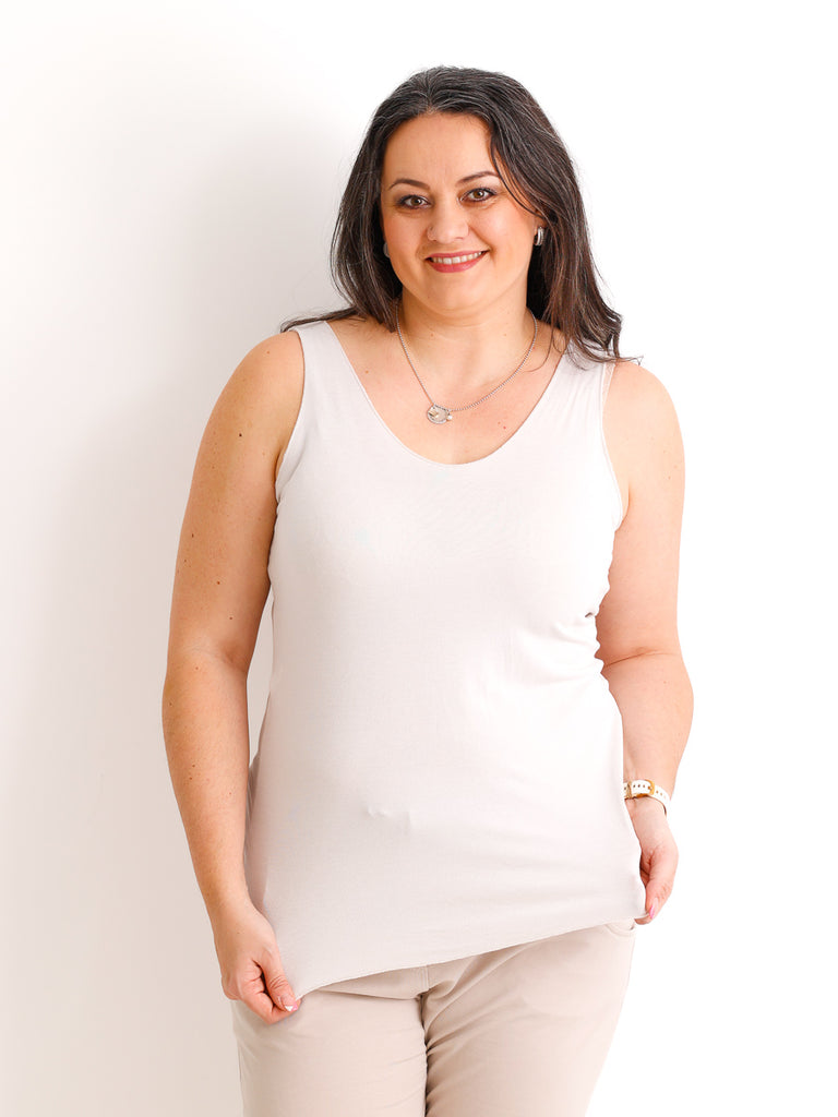 Basic Viskose Top PAULA.S – Weich & Elastisch – Gr. 38-46/48