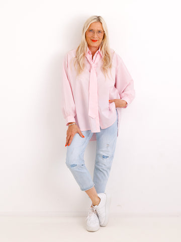 Oversize Bluse MATHILDE.S – Baumwolle – Gr. 38-46