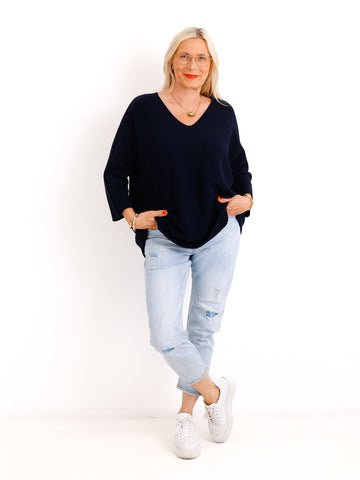 Feinstrick-Pulli FLORENTINE.S – Soft-Touch – Gr. 38-48
