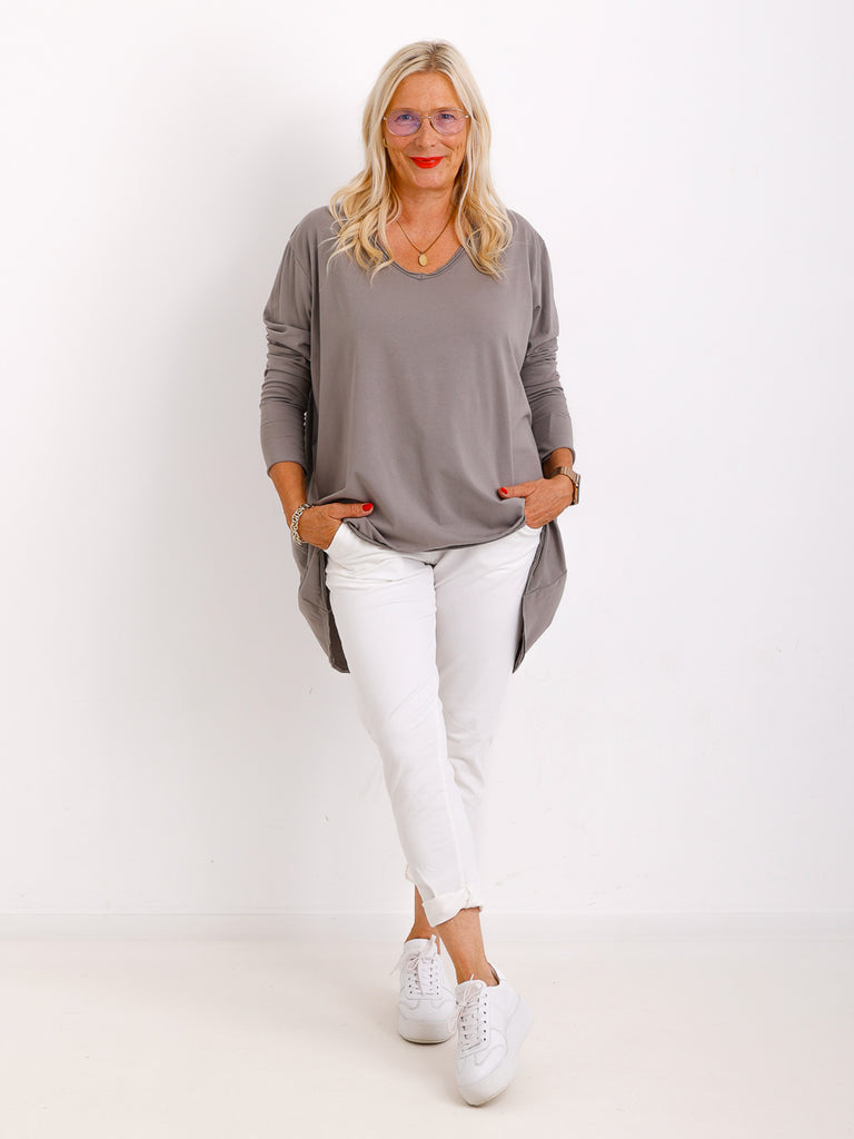 BRENDA Longsleeve - verschiedene Farben