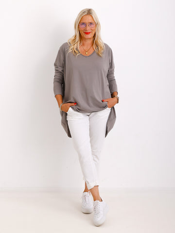 BRENDA Longsleeve - verschiedene Farben