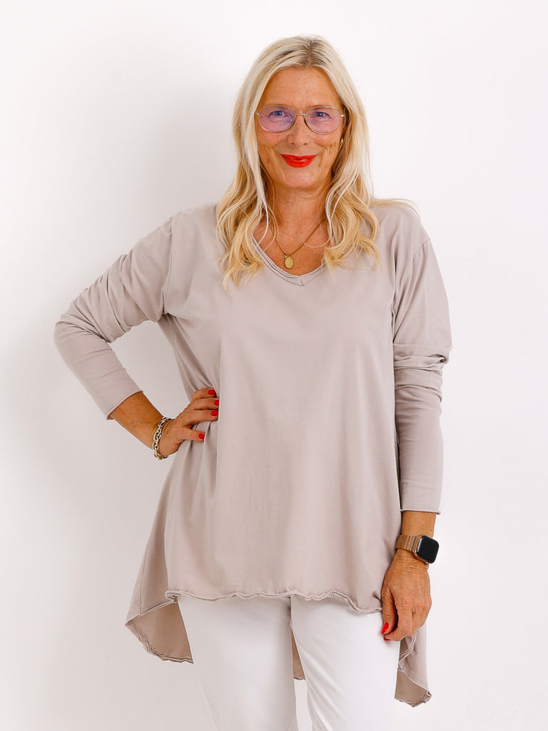 BRENDA Longsleeve - verschiedene Farben