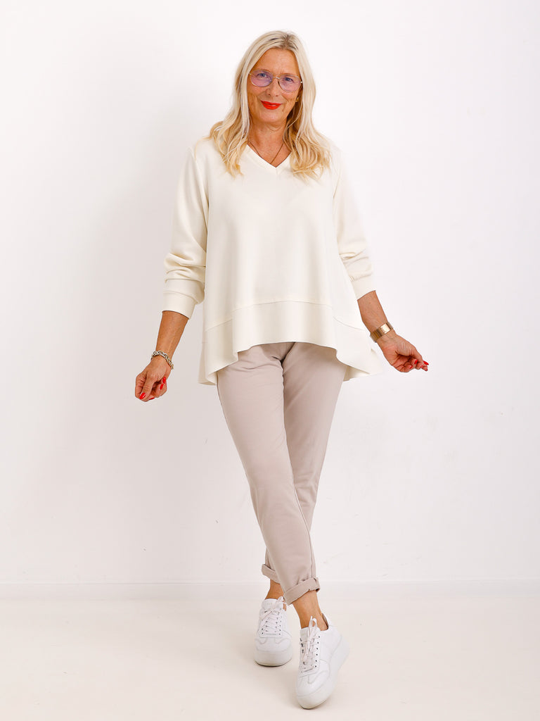 AMIRA Sweater uni - verschiedene Farben