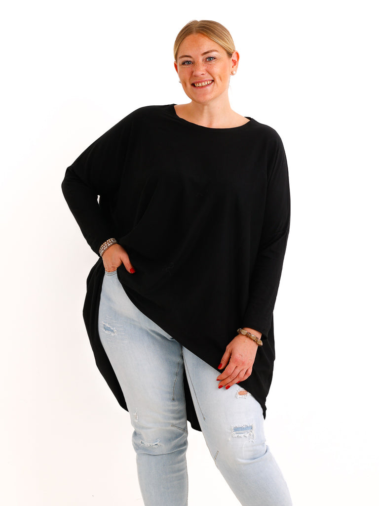 Longsleeve SILVARI – Washed-Look & XXXL-Schnitt – Gr. 44–54