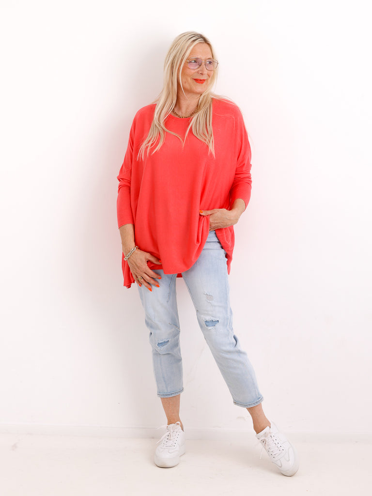 Feinstrick Pullover MOLLY.S  – Softe Haptik – Boxy Style – Gr. 38-50