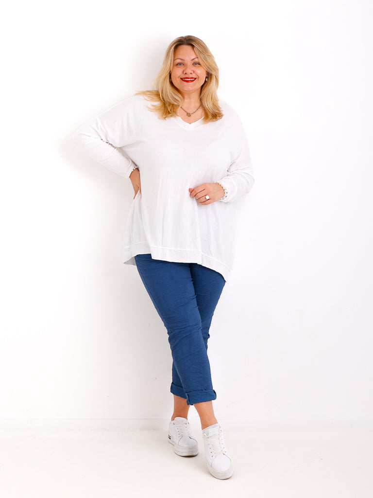 JANA Curvy Size Longsleeve - verschiedene Farben