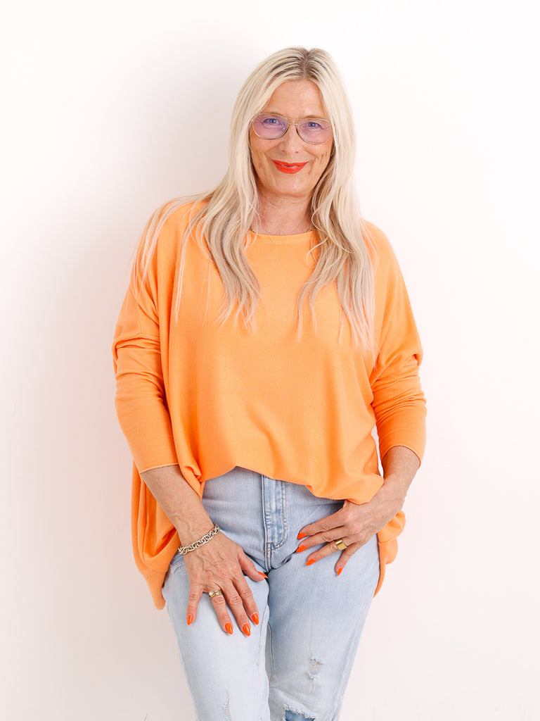 Feinstrick Pullover MOLLY.S  – Softe Haptik – Boxy Style – Gr. 38-50