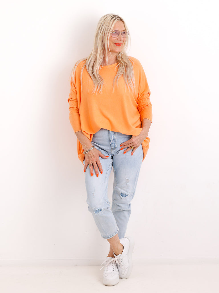 Feinstrick Pullover MOLLY.S  – Softe Haptik – Boxy Style – Gr. 38-50