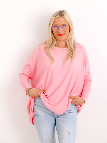 Feinstrick Pullover MOLLY.S  – Softe Haptik – Boxy Style – Gr. 38-50