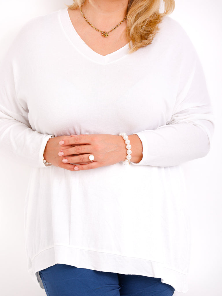 JANA Curvy Size Longsleeve - verschiedene Farben