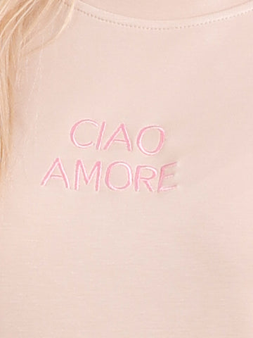 Sweatshirt VANESSA.S – CIAO AMORE Stickerei – Soft-Touch – Gr. 38-42