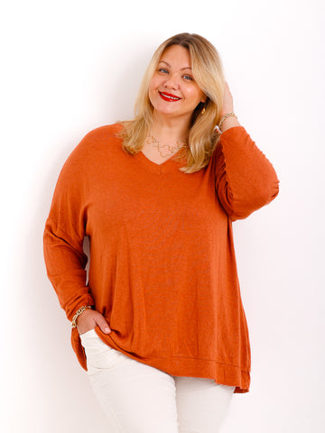 JANA Curvy Size Longsleeve - verschiedene Farben