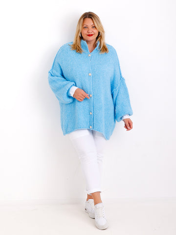 MIRELLA Oversize Strickjacke - verschiedene Farben