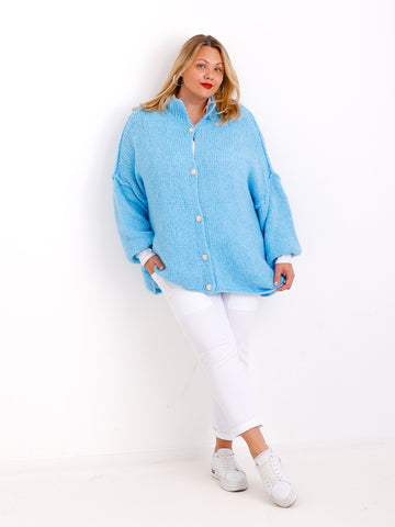 MIRELLA Oversize Strickjacke - verschiedene Farben