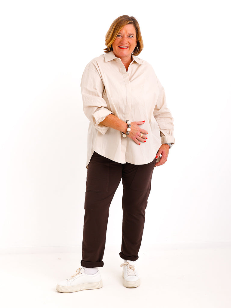 PAULA Oversize Bluse - verschiedene Farben