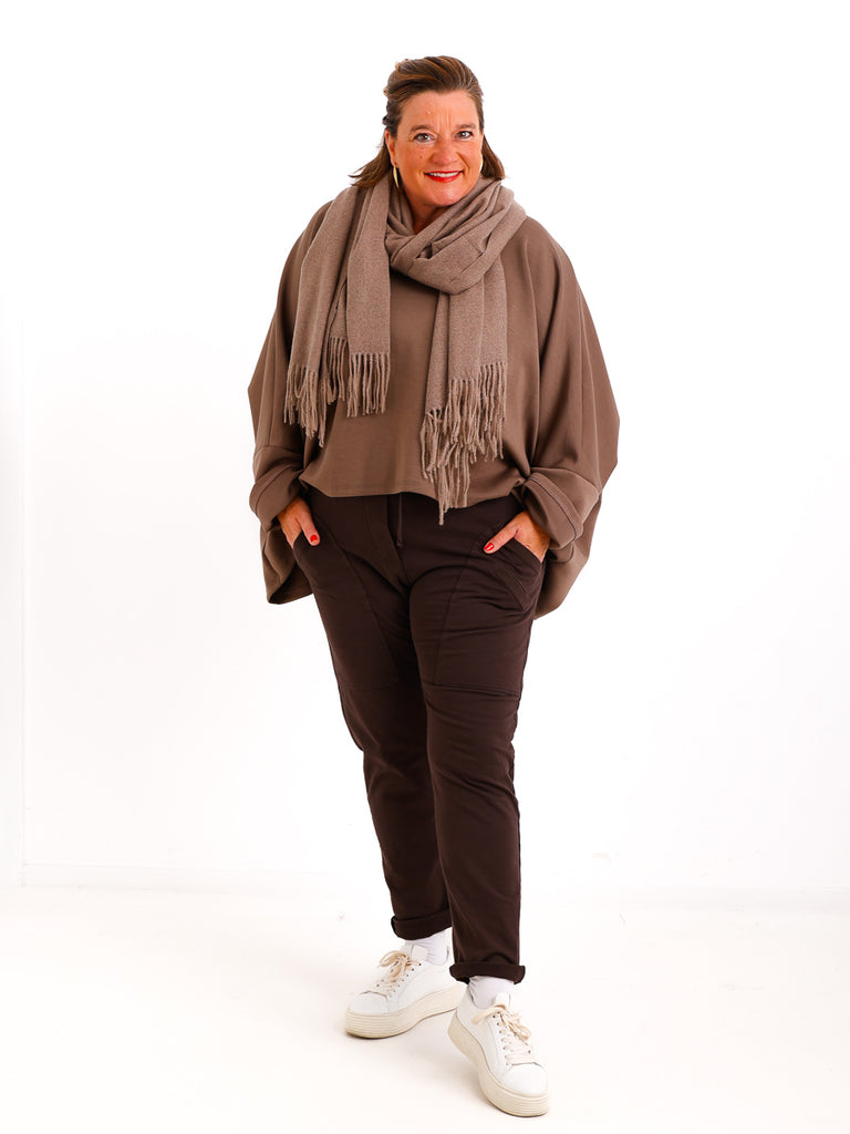 SUSANN Schal - taupe