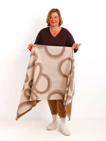 MAGALIE Schal - taupe/beige/camel