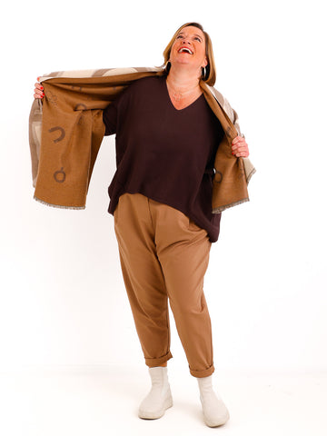 MAGALIE Schal - taupe/beige/camel