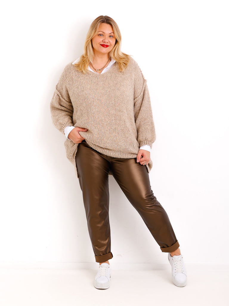 ROBIN Curvy Size Leggings  - verschiedene Farben