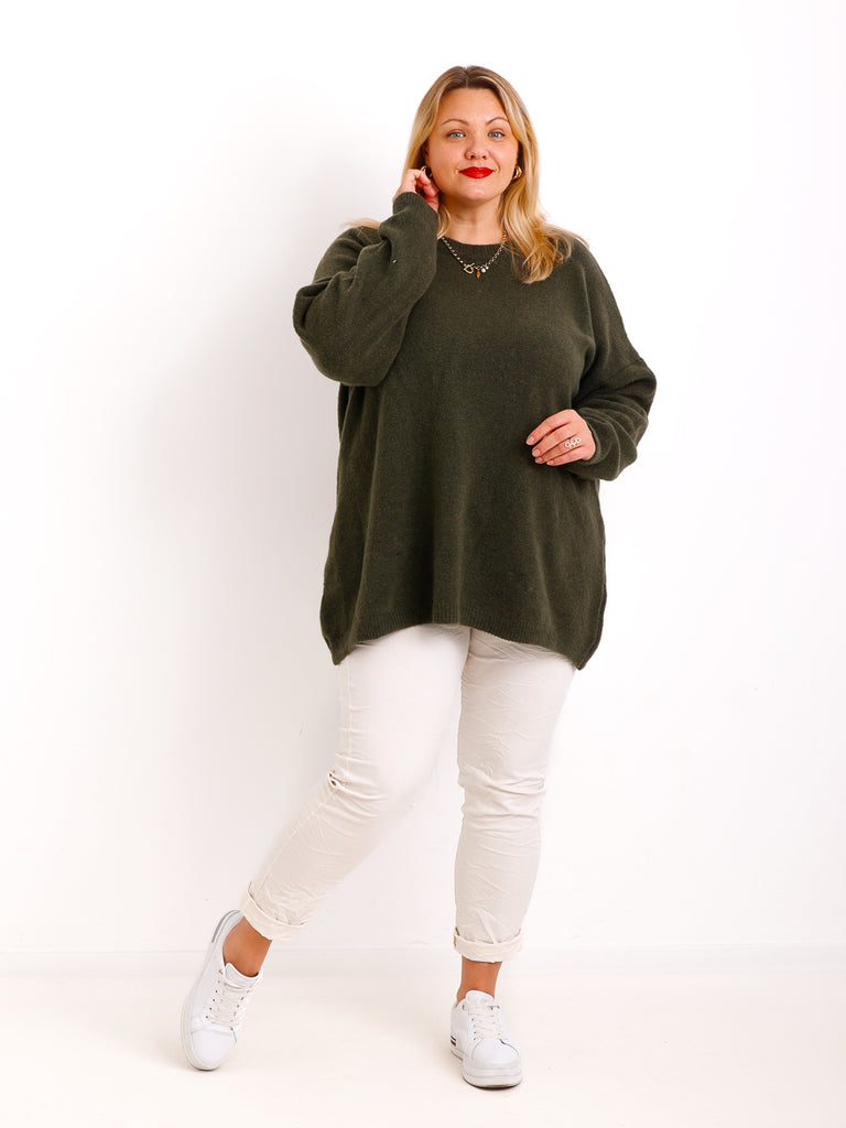 EDITA Curvy Size Pullover - verschiedene Farben