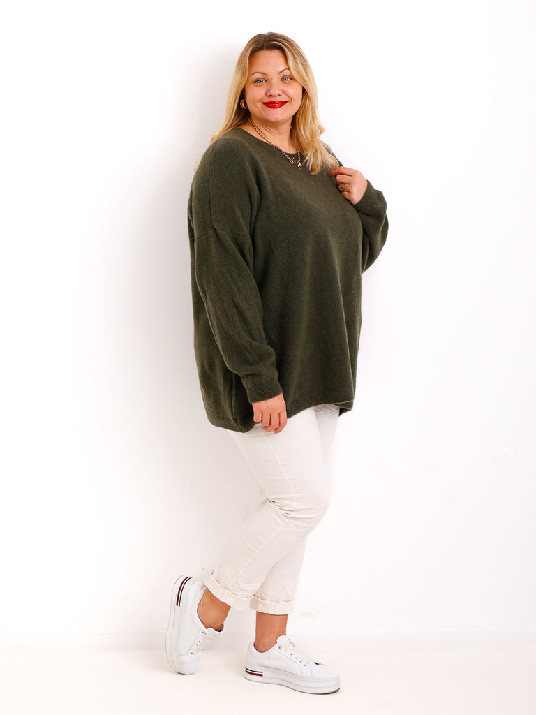 EDITA Curvy Size Pullover - verschiedene Farben