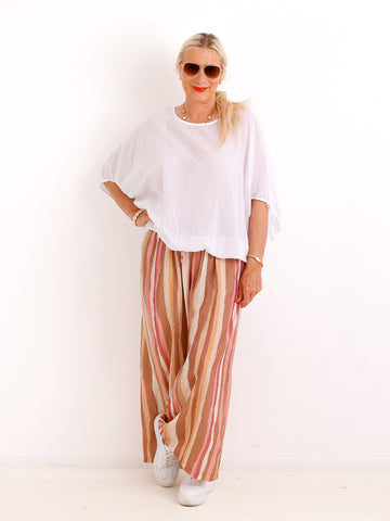 Marlenehose TOM.S mit edler Struktur-Optik – Komfort-Stretch – Gr. 38-46