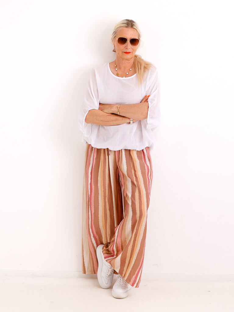 Marlenehose TOM.S mit edler Struktur-Optik – Komfort-Stretch – Gr. 38-46