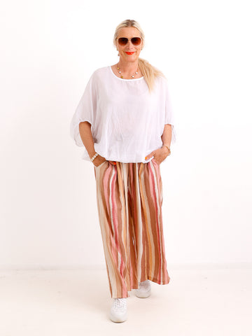 Marlenehose TOM.S mit edler Struktur-Optik – Komfort-Stretch – Gr. 38-46