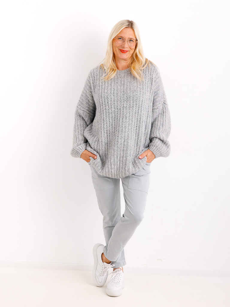 MEGAN Curvy Size Pullover - verschiedene Farben
