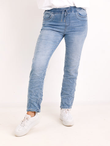 Bequem-Stretch-Jeans JOHN.S mit edler Struktur-Optik – Gr. 38-48