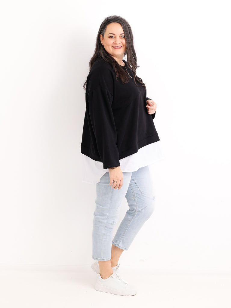 SANDY Sweatshirt | Curvy One Size 42-50