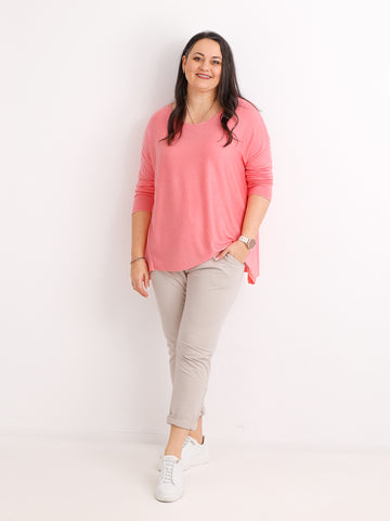 MELINA Longsleeve | Curvy One Size  42-52