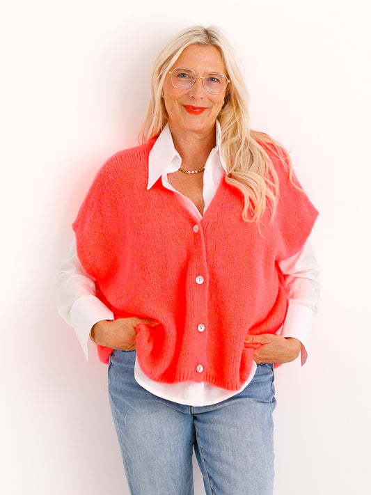 Premium Mohair-Mix Pullunder LAVINA.S – Oversize & Kuschelweich – Gr. 40-48