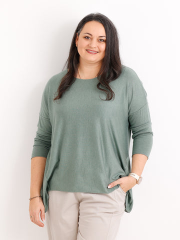 MELINA Longsleeve | Curvy One Size  42-52