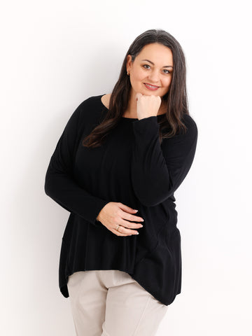 MELINA Longsleeve | Curvy One Size  42-52