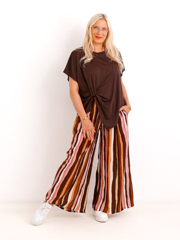 T- Shirt VALERIA.S – Fließender Asymmetrie-Look – Gr. 36-42