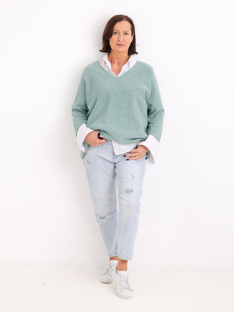 Feinstrick-Pulli FLORENTINE.S – Soft-Touch – Gr. 38-48