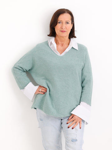 Feinstrick-Pulli FLORENTINE.S – Soft-Touch – Gr. 38-48