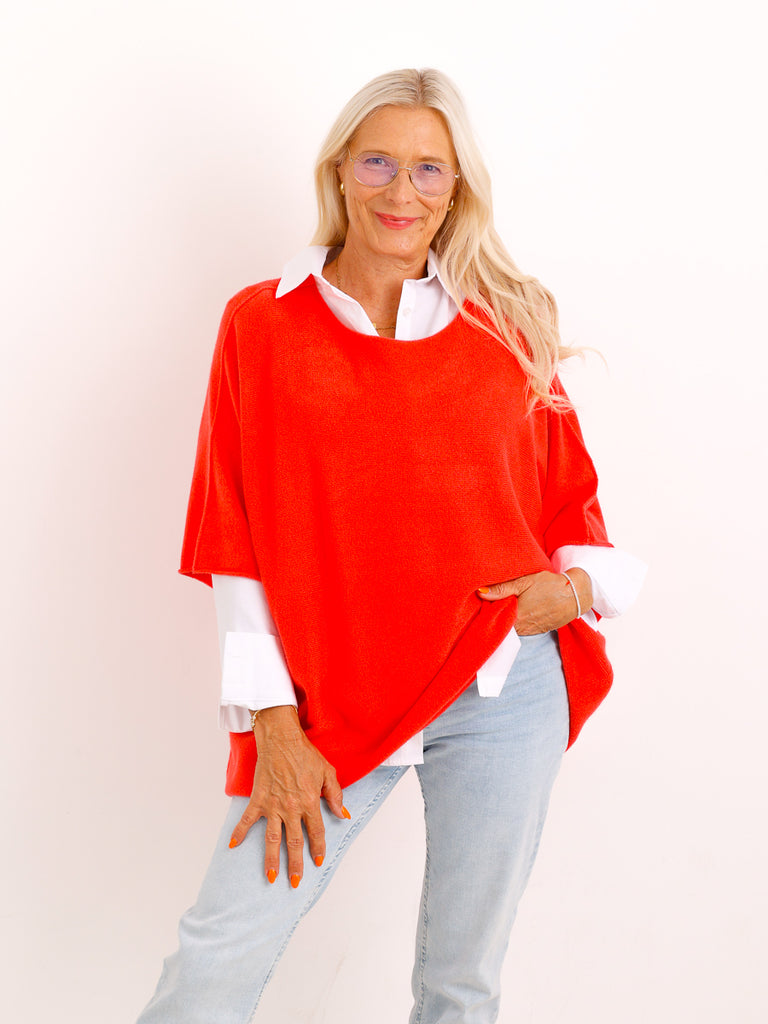 Feinstrick Pullover JETTE.S – Weicher Oversize Strick – Gr. 38-48