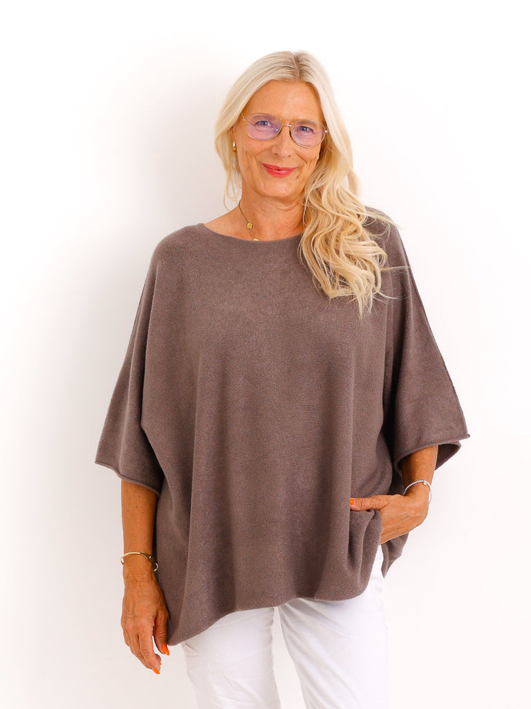 Feinstrick Pullover JETTE.S – Weicher Oversize Strick – Gr. 38-48