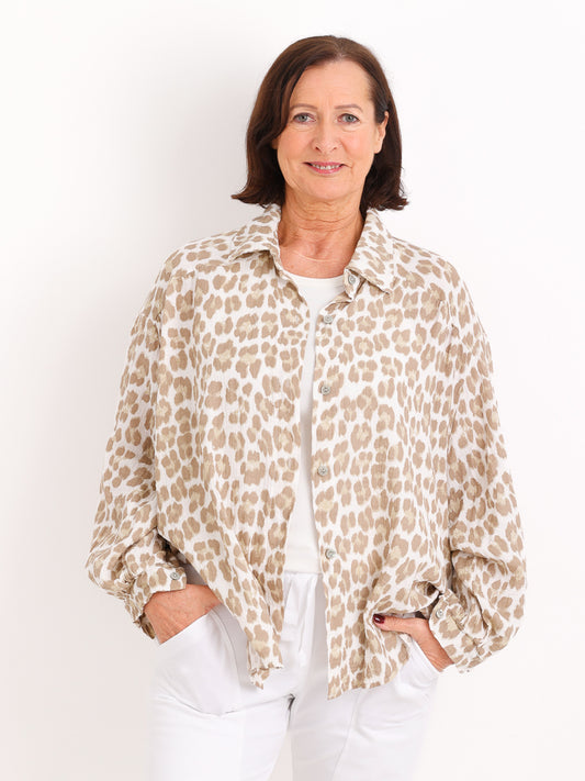 ANNE Musselin Bluse | One Size 38-46