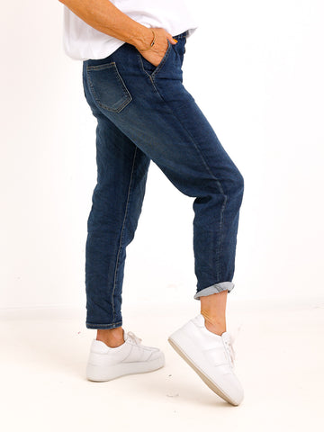 Jeans SCOTT.S – Leichte Jeans mit edlen Schmuckknöpfen – Größen 40–46