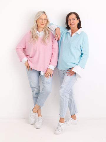 Feinstrick-Pulli FLORENTINE.S – Soft-Touch – Gr. 38-48