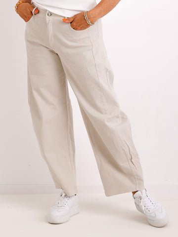 NOAH Bottle Jeans - beige - verschiedene Größen