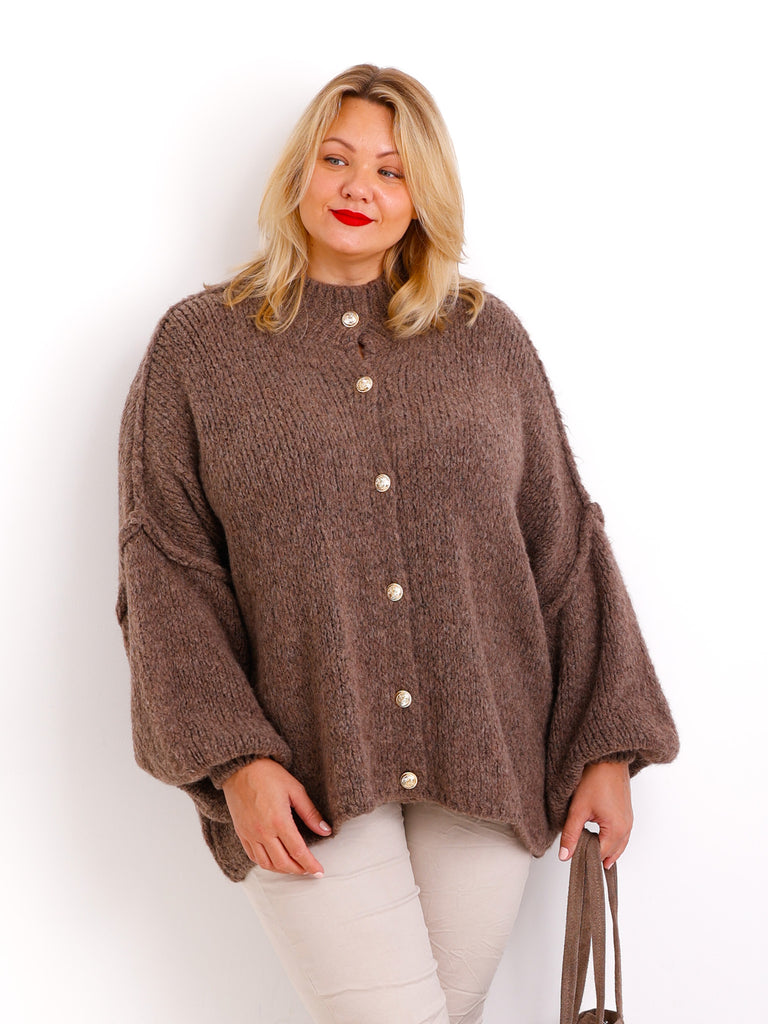 MIRELLA Oversize Strickjacke - verschiedene Farben