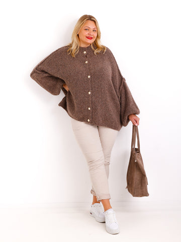 MIRELLA Oversize Strickjacke - verschiedene Farben