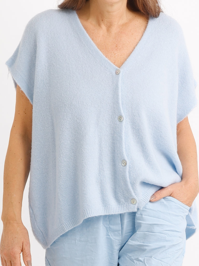 Premium Alpaka-Mix Pullunder LOUISE.S – Oversize & Kuschelweich – Gr. 40-46