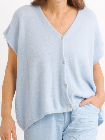 Premium Alpaka-Mix Pullunder LOUISE.S – Oversize & Kuschelweich – Gr. 40-46