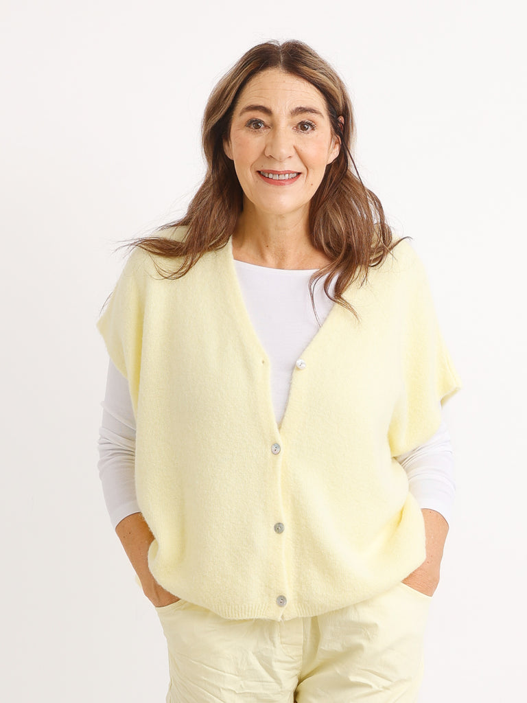 Premium Alpaka-Mix Pullunder LOUISE.S – Oversize & Kuschelweich – Gr. 40-46